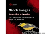 The image is a digital graphic with a black background and red splashes. On the right side of the image, there is a yellow bi...