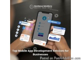 The image shows a person's hand holding a smartphone with various app icons on the screen. The app icons are arranged in a gr...
