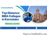 Top Distance Mba Colleges In Karnataka