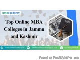 Top Online Mba Colleges In Jammu And Kashmir