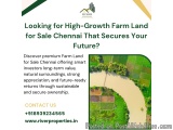 Is Farm Land for Sale Chennai the Right Investment Move Today?