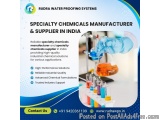 Specialty Chemicals Manufacturer & Supplier In India