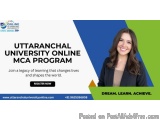 Uttaranchal University Online MCA Program