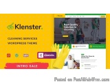 Klenster - Cleaning Services Wordpress Theme
