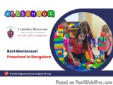 Best Preschool in Bangalore | Cambridge Montessori