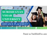 Suresh Gyan Vihar University distance placement