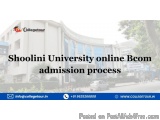 Shoolini University Online Bcom Admission Process