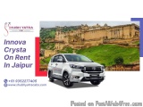 Innova Crysta on Rent in Jaipur â€“ Luxury with Reliability