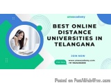 Best Online Distance Universities in Telangana