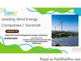 Leading Wind Energy Companies | TerraVolt.