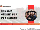 Shoolini Online Bca Placement