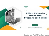 Sikkim University Online MBA Program: good or bad