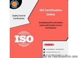 Iso Certification Online | Quality Control Certification
