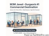 M3M Jewel Office Space for Sale - Luxury Corporate Destination Opportunity