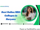 Best Online MBA Colleges in Haryana