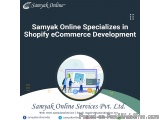Samyak Online Specializes In Shopify Ecommerce Development