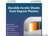 Durable Acrylic Sheets from Kapoor Plastics