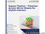 Kapoor Plastics â€“ Premium Acrylic Mirror Sheets for Stylish Interiors