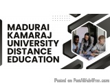 Madurai kamaraj university distance education