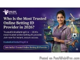 The image is an advertisement for an online betting provider called TrustedOnlineBettingID. It features a young woman holding...