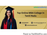 top online mba college in Tamil Nadu