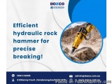 Hydraulic Rock Hammer for Efficient and Precise Breaking