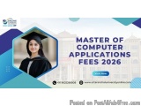 Master Of Computer Applications Fees 2026