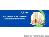 Best Pipe For Home Plumbing