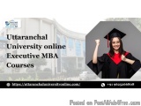 Uttaranchal University Online Executive Mba Courses