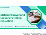 Maharshi Dayanand University Online Education