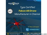 Type Certified Falcon A6 Drone Manufacturer in Chennai