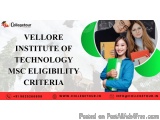 Vellore Institute Of Technology Msc Eligibility Criteria