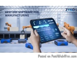 Cloud-Based ERP for Manufacturing Industry | ZYNO by Elitemindz