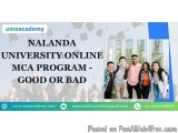 Nalanda University Online MCA program - Good or Bad