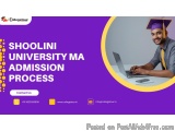 Shoolini University Ma Admission Process