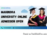 Mahindra University Online Admission Open