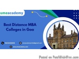 Best Distance MBA Colleges in Goa