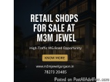 High-Traffic M3M Jewel Retail Space for Sale | MG Road