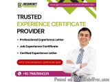 Professional Experience Certificate Provider in Hyderabad â€“ Best Choice