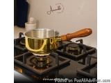 Aarambh Pure Brass Milk/Tea Pan