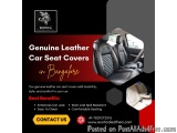 Genuine Leather Car Seat Covers | Leather Upholstery In Bangalore