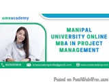 Manipal University Online MBA in Project Management
