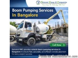 Boom Pumping Services In Bangalore | Reinvent Rmc