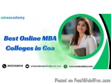 Best Online MBA Colleges in Goa