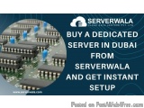 Buy a dedicated server in Dubai from Serverwala and get instant setup