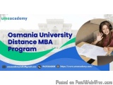 Osmania University Distance MBA Program