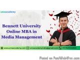 Bennett University Online Mba In Media Management