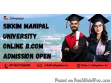 Sikkim Manipal University Online Admission Open