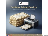 Certificate Printing Services in Bangalore