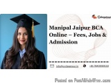 Manipal Jaipur BCA Online â€“ Fees, Jobs & Admission